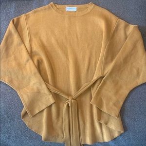 Burnt orange Goodnight Macaroon sweater